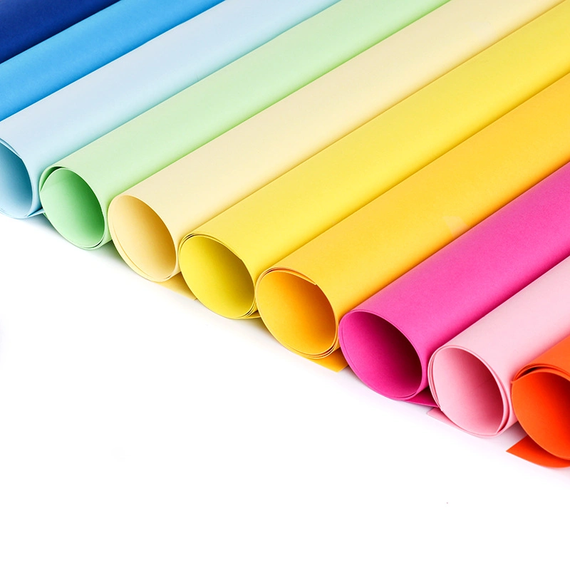 220 G/M2 A3 297X420 mm (11,7 x 16,5 polegadas) Cartão de cartão colorido multifunções Stock papel colorido para artesanato/Livro 50 folhas/saco - Rosa