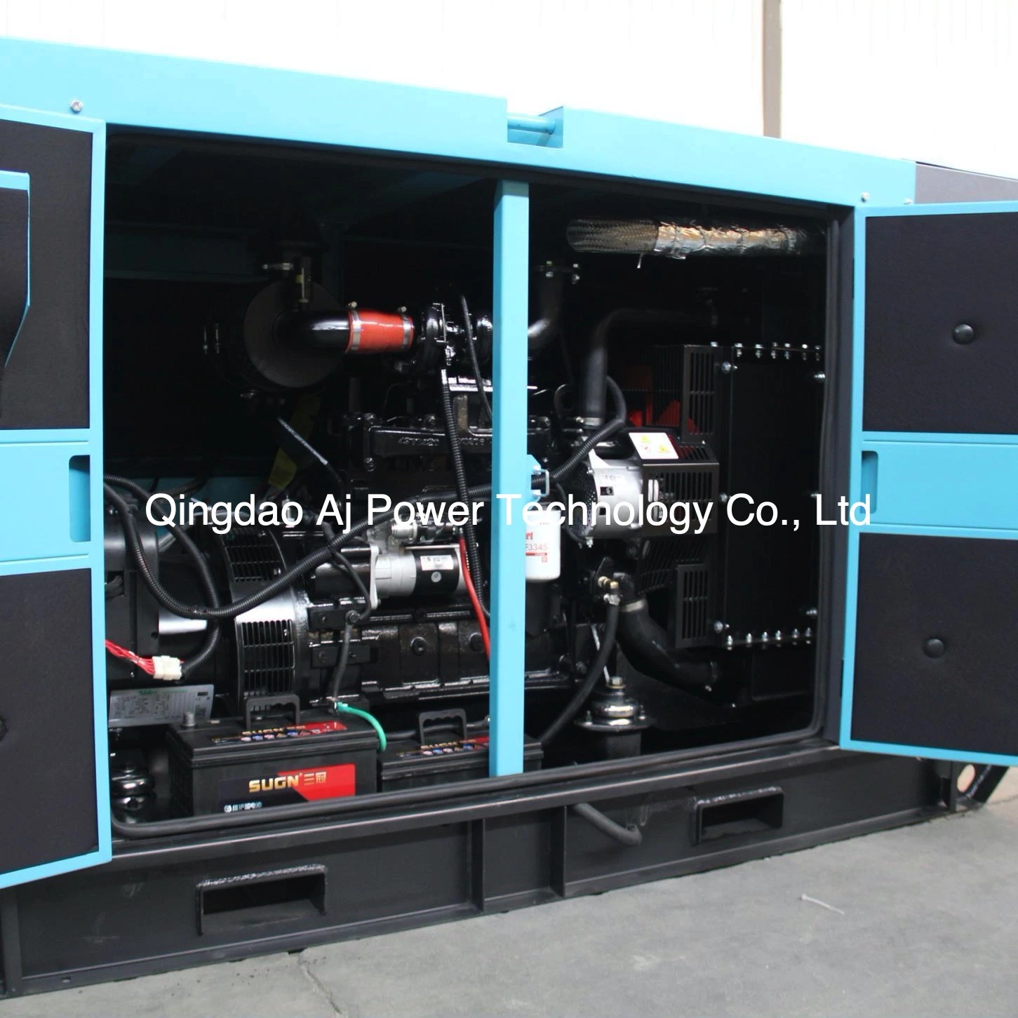 Conjunto de geradores a diesel de baixo preço de 100 kw/WP6 com 6 cilindros de Série Weifang