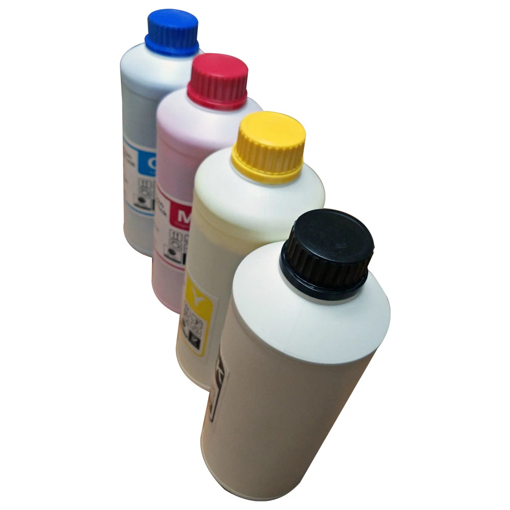 1000ml Sublimation Dtf Pet Film Transfer Inks with Epson Heads for Textile and Garment Printing