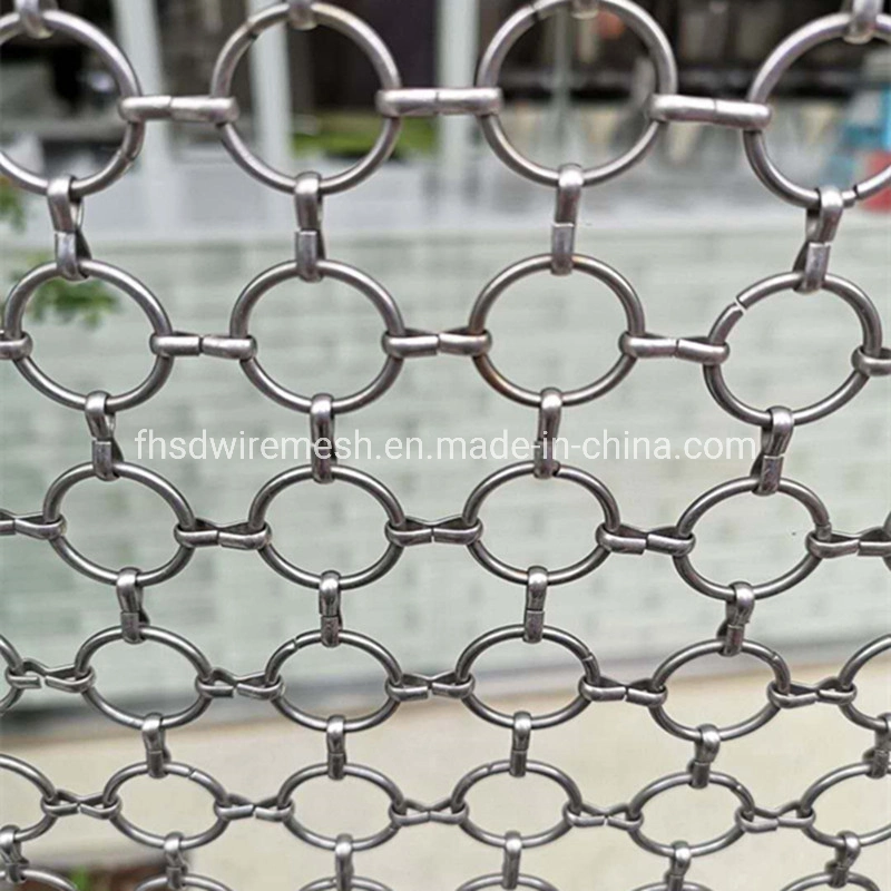 Stainless Steel Fabric Decorative Wire Mesh Curtain Wall