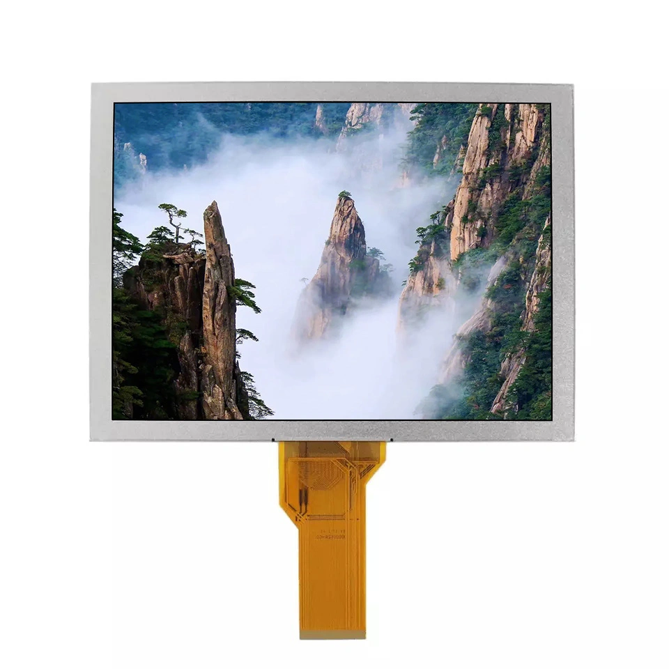 8.0 Inch TFT LCD Screen Elevator LCD Display RGB 800*600 Resolution 4/3 Aspect Ratio 50pin RGB/Ttl Interface DVD Player Digital Photo Frame