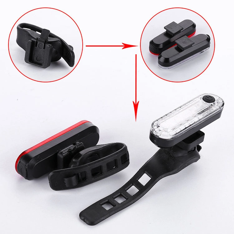 Factory Sale COB LED Steering Bike Tail Cycling Easy Mounting Waterproof Programming Bike Rear Light