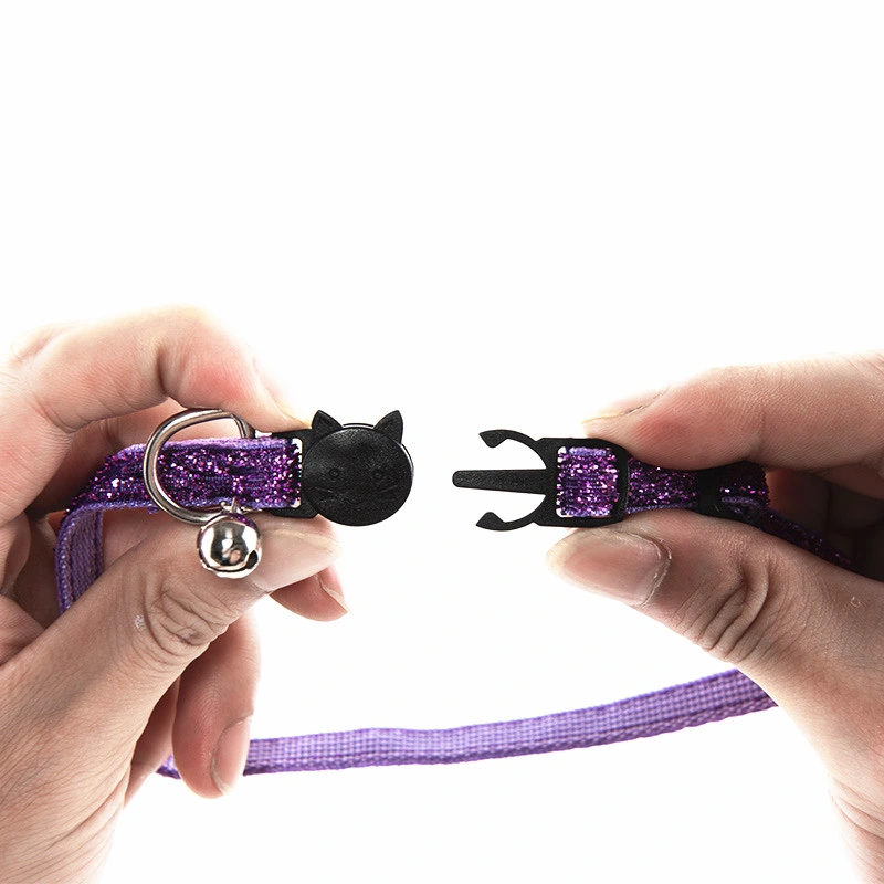 Various Nylon Dog Collar Pet Leashes Purple Color Hot Style Pet Dog Leads with Personalized Logo From China