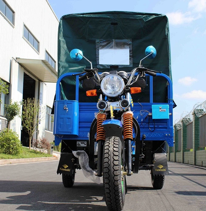 Gasoline Cargo Loader Tricycle Auto Rickshaw Passenger Three Wheel Motorcycle