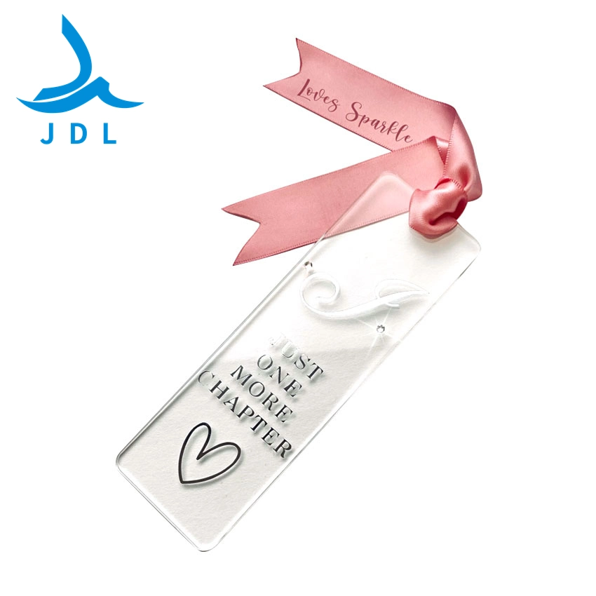 Factory Wholesale Custom Display Stand Acrylic Bookmark Promotional Gift
