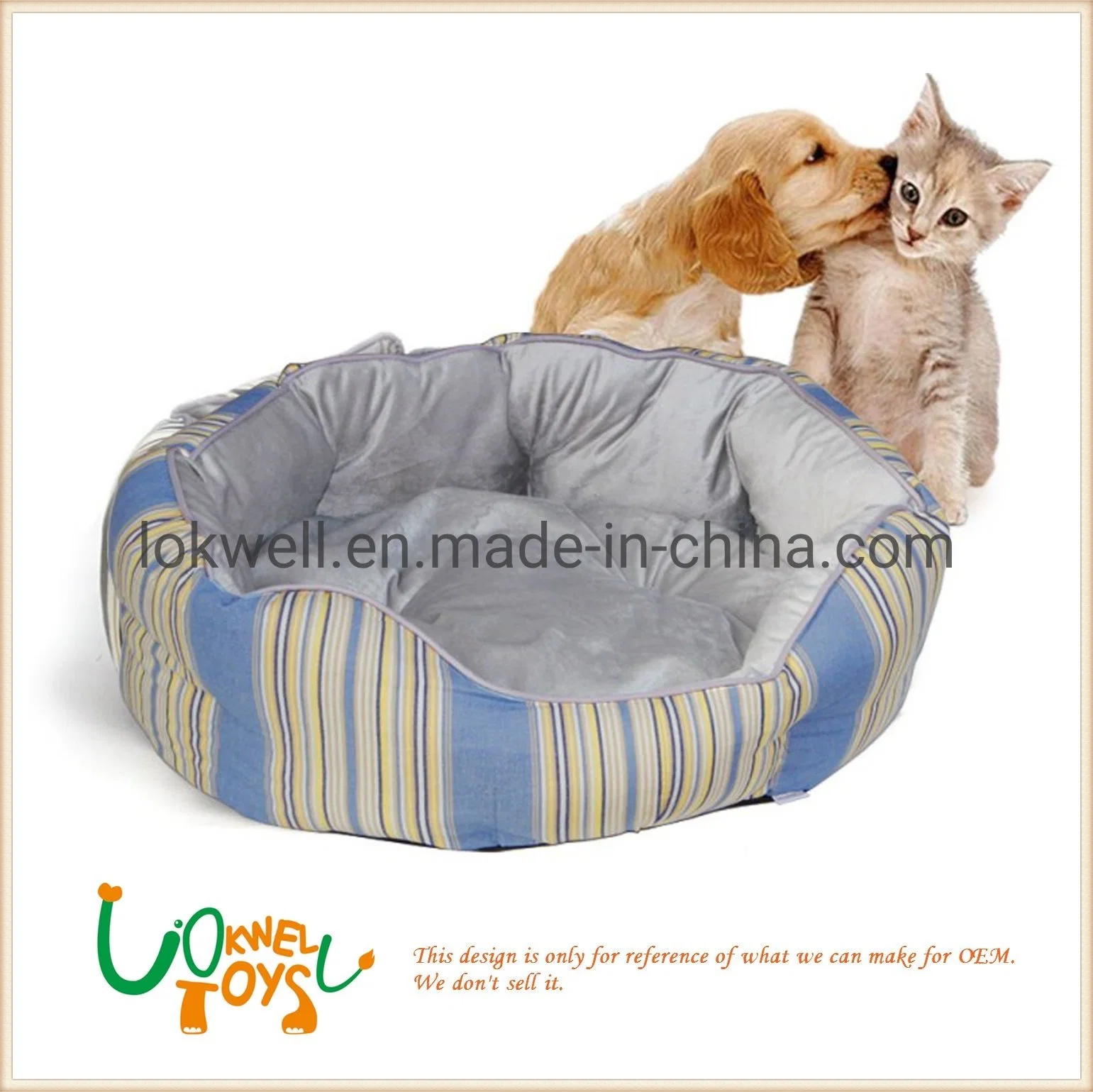 Los animales de peluche juguete de peluche de producto de la mascota perro gato cojín personalizado
