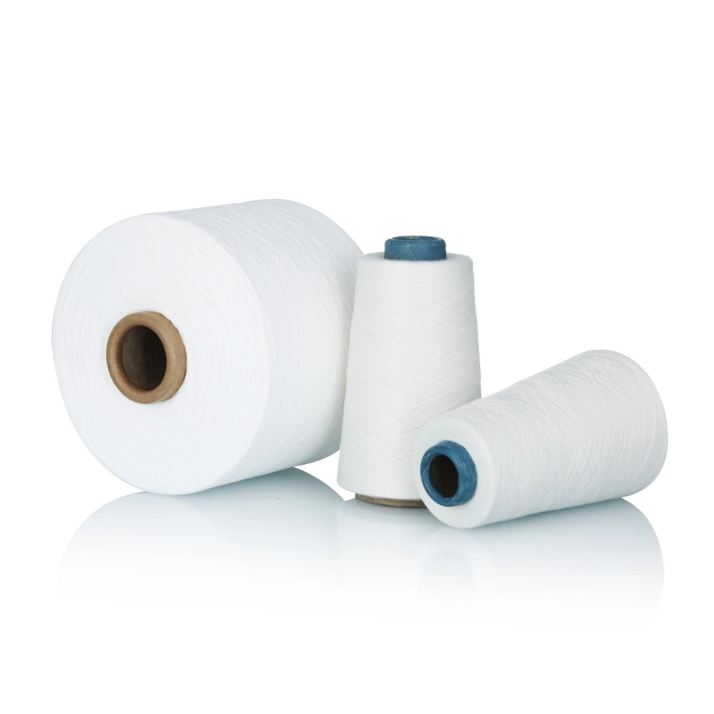 China 100% Polyester Permanent Flame-Retardant Yarn AA Grade Textile Fiber