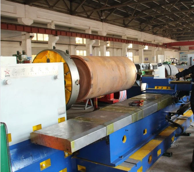 Professional Heavy Duty Large Horizontal CNC Lathe for Turning Road Roller Drum