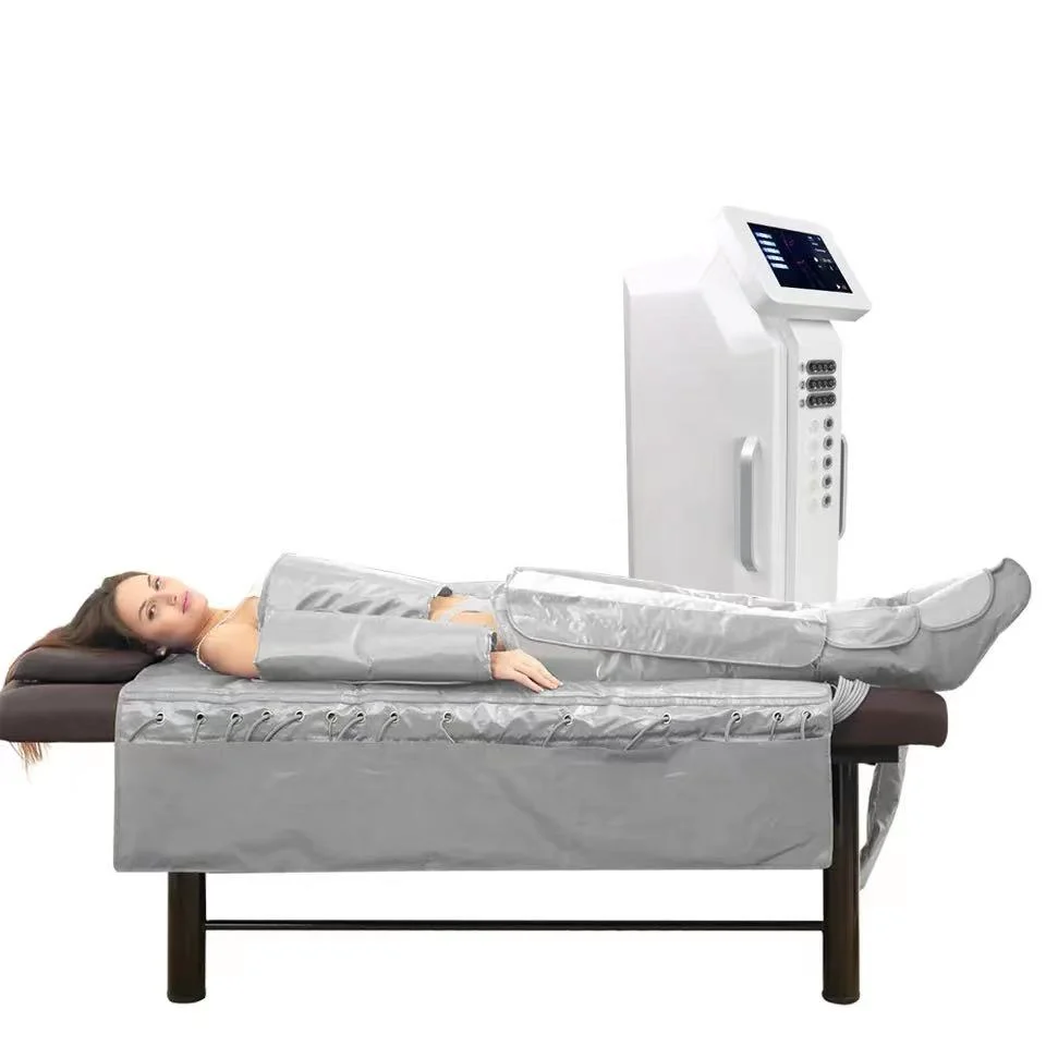 Pressotherapy Professionnel Pressotherapy máquina de drenaje linfático Presoterapia profesional Corporal 3 En 1 Pressoterapia