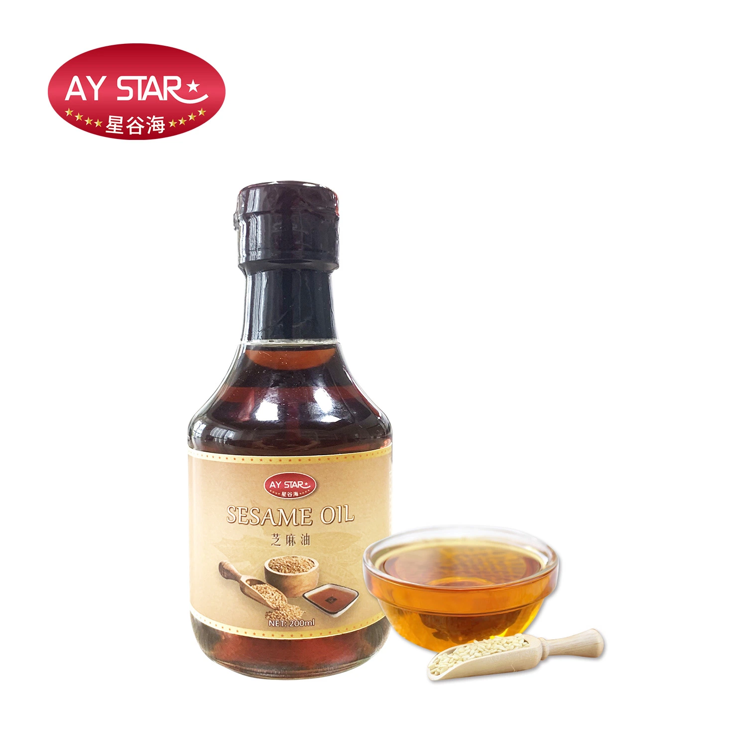 HACCP Manufacturer Non GMO Best Edible Blended Sesame Oil