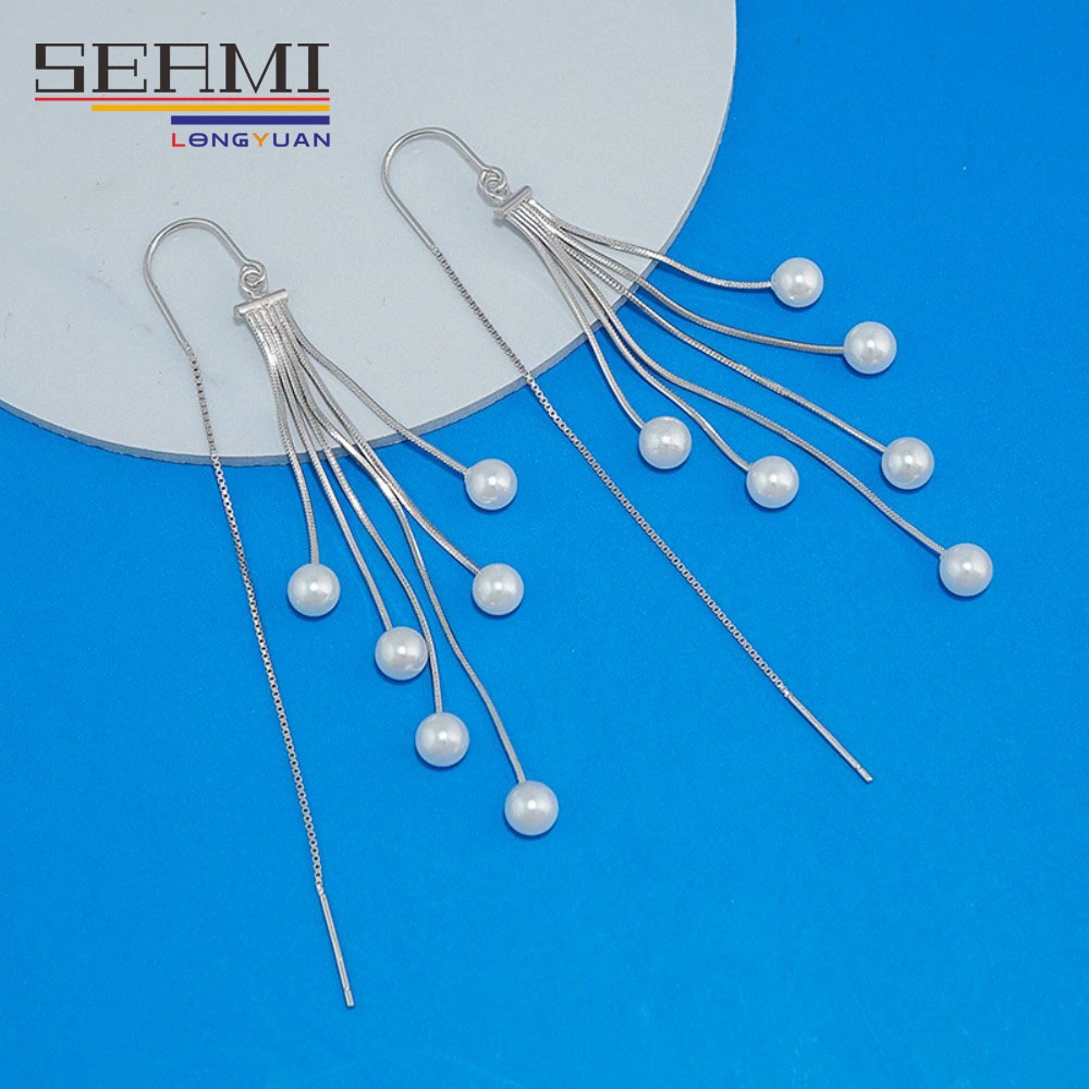 Wholesale/Supplier Fashion Silver Drop Earring for Trendy Women Daily Wear