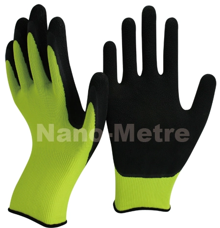 Nmsafety Foam Latex Coated Super Market Hot Sale Daily Use Safety Work Glove