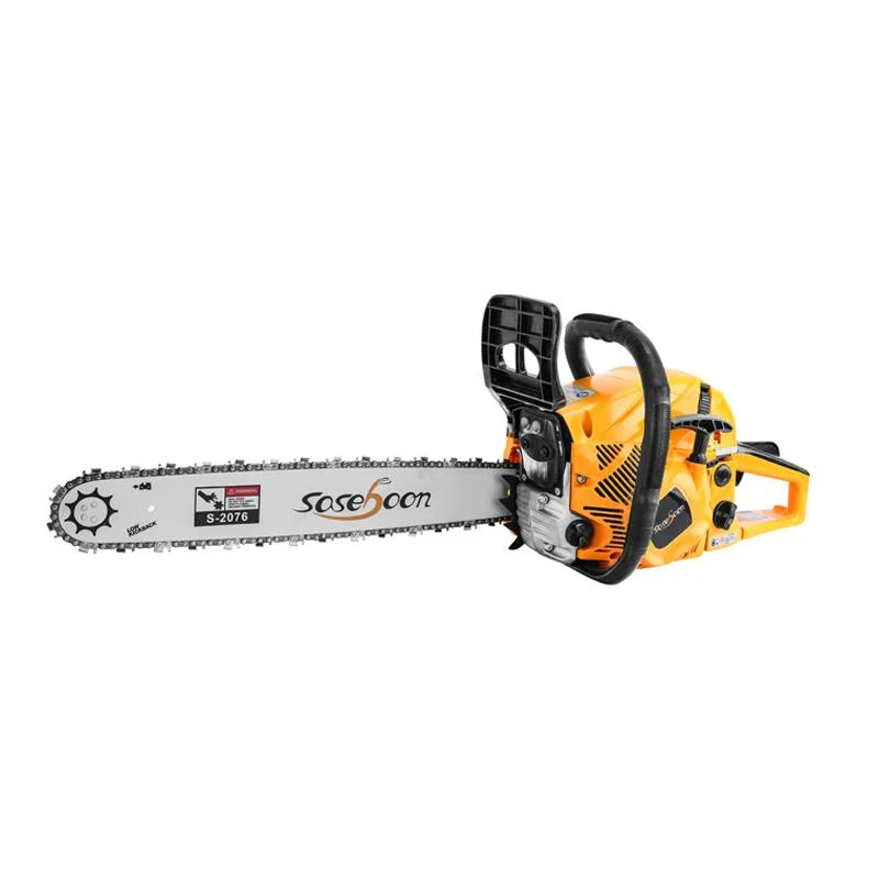 Herramientas de corte de madera 62cc pistón de sierra de cadena 4500 Chainsaw Precio Herramienta de poder de mano de precio de motosierra