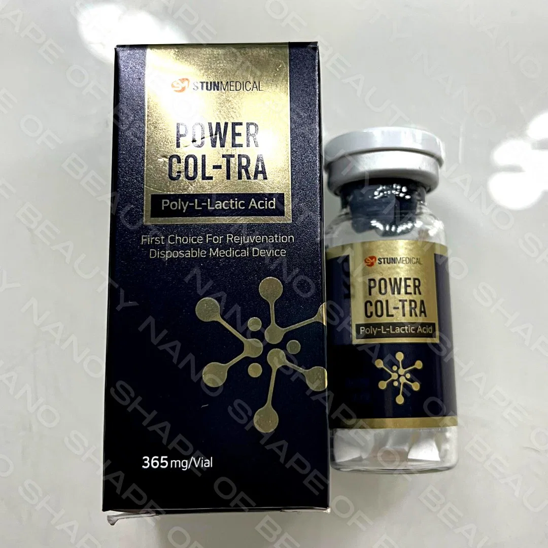 Power Col-TRA 365ملغ من حشو حقن حمض اللاكتيك Poly Plla لمدة أردافك