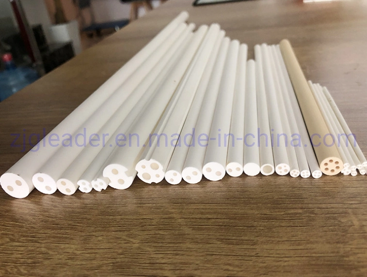 Zjgleader High Purity Magnesium Oxide Tube MGO Rod Tube for Electric Ceramic Use