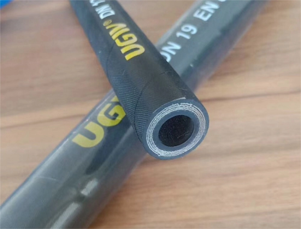 DIN 4sp Industrial Hydraulic Hose Flexible Rubber Steel Wire for High Pressure