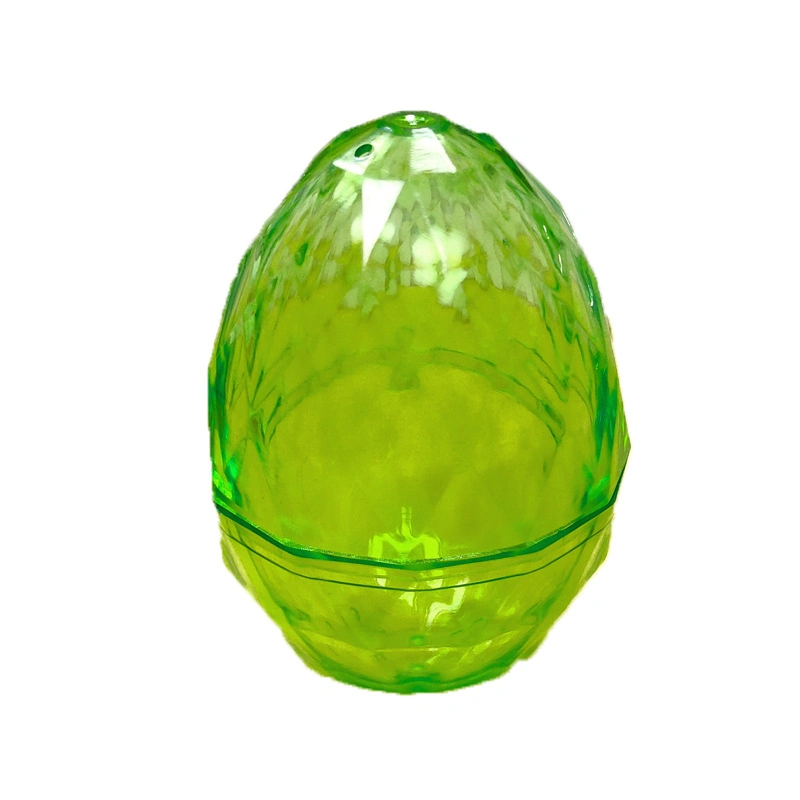 Easter Plastic Colorful Transparent Gifts PS Crafts Easter Egg Packing Candy Box