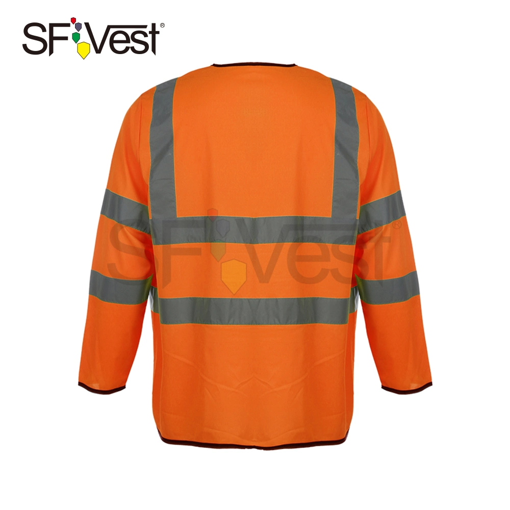 Class 3 Safety Reflective Vest Traffic Road PPE Customized Clothing