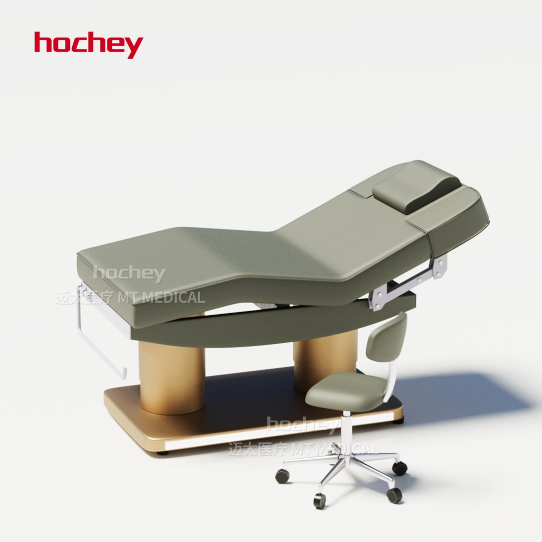 Hochey Cheap Salon Furniture Luxury Beauty Bed Massage Table Electric Facial SPA Lash Bed Hogh End Eyelash Chair