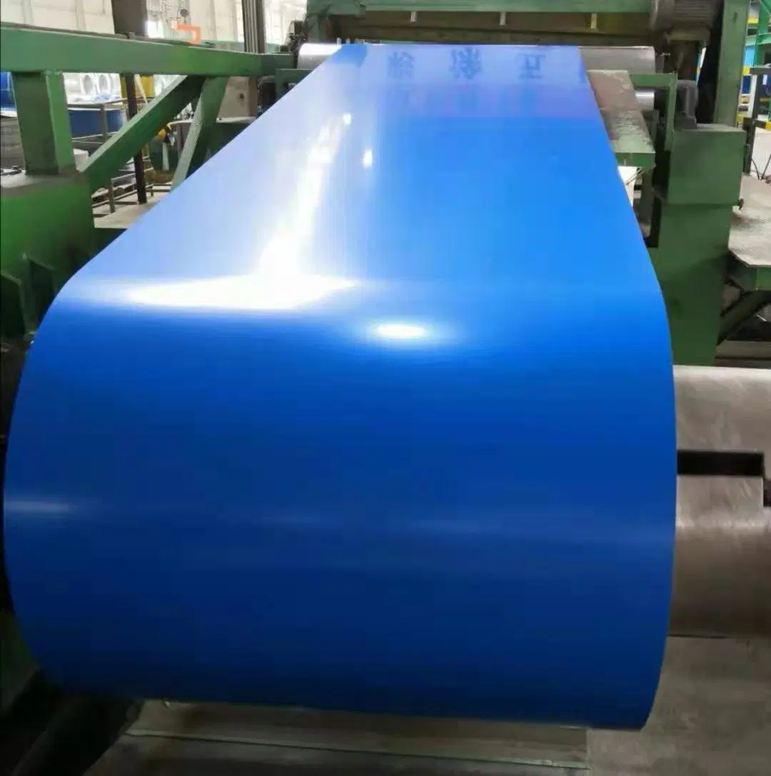 0.7 mm SPCC Cold Roll Hot Rolled Coil Building Roofing Sheet Steel Coil PPGI/ PPGL G350 G550 Ral90 Iron Sheet Prepainted Galvanized Zinc Coating Steel