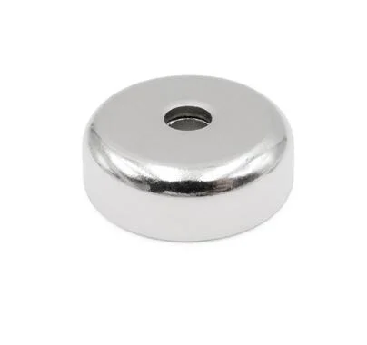 Super Power Rare Earth Magnetic Neodymium Cup, Pot Magnets with Countersunk Hole