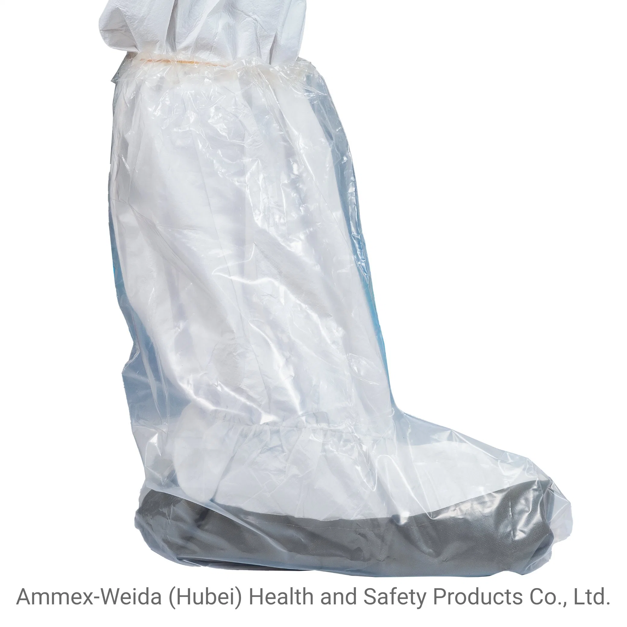 Wholesale Disposable Use Transparent PE Boot Cover for Waterproof and Oil-Proof in Workshop