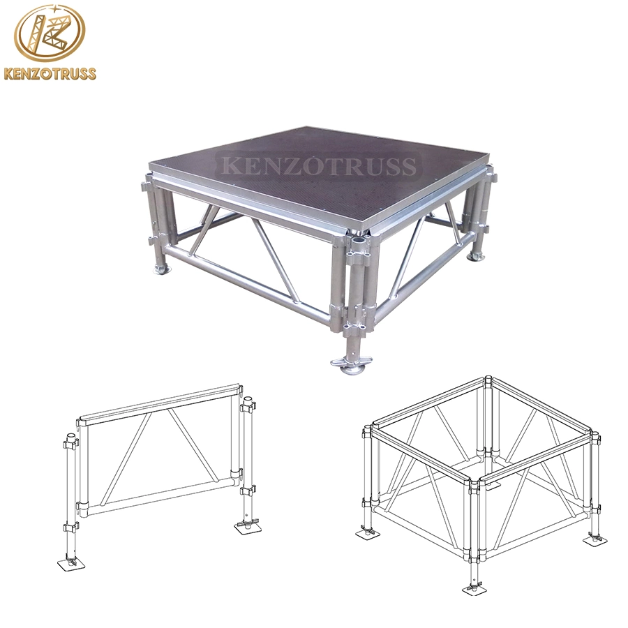 Aluminum Wooden Platform Outdoor Portable Stage