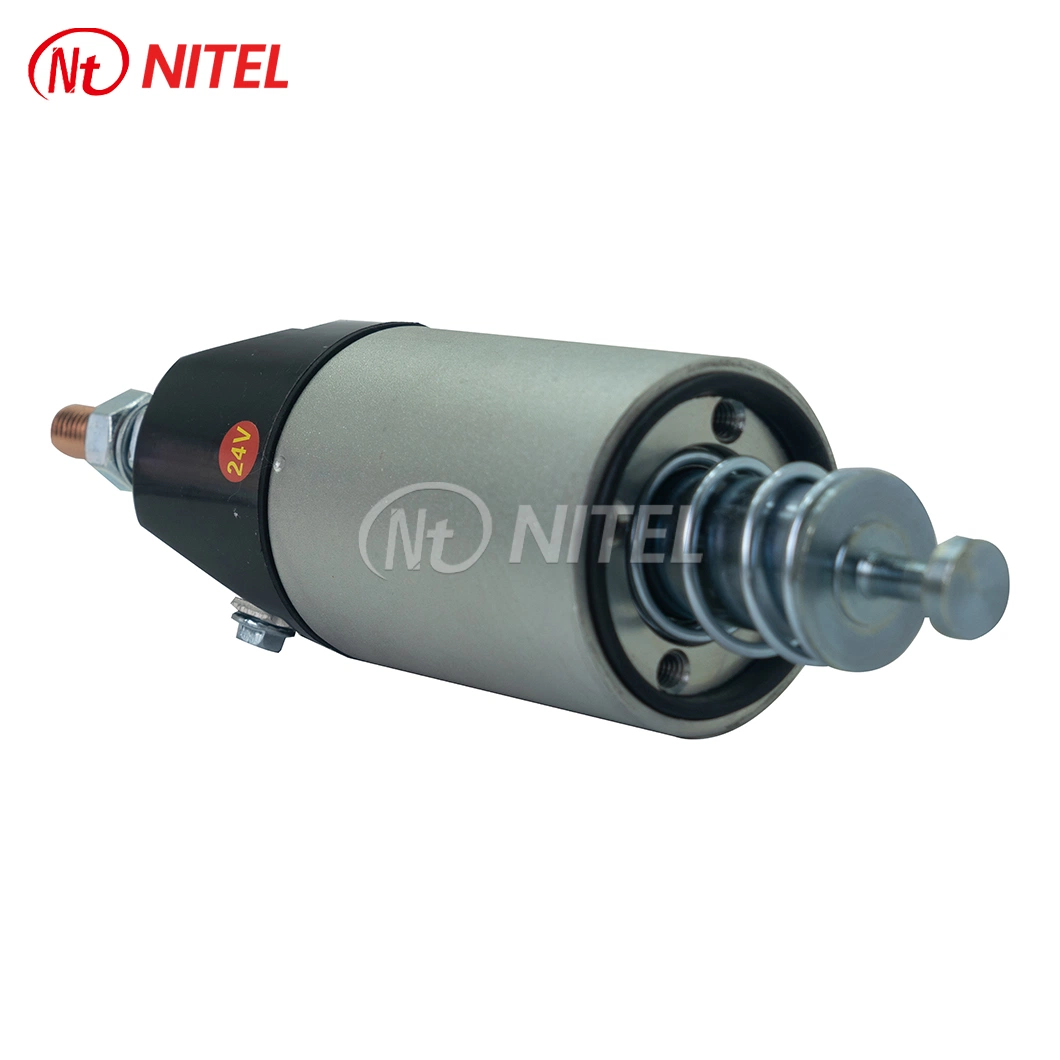 Nitai 24V Starter Solenoid Switch Fabricators Car Starter Solenoid Switch China Auto Solenoid Switch Suit for Weichai Wd615 Wd618 HOWO Benben Truck