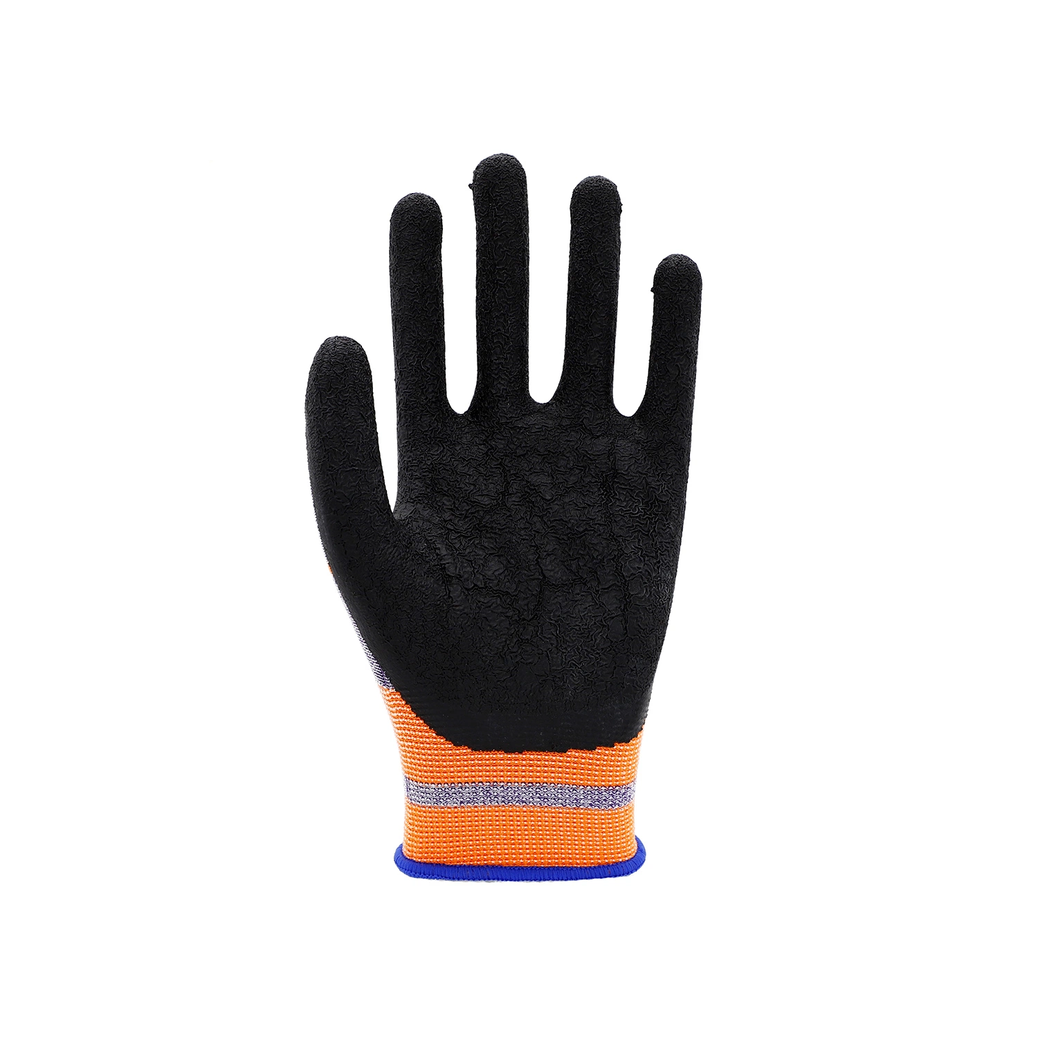 Protección laboral Guantes de Trabajo de Seguridad con recubrimiento de látex industrial Guantes de Trabajo de Seguridad