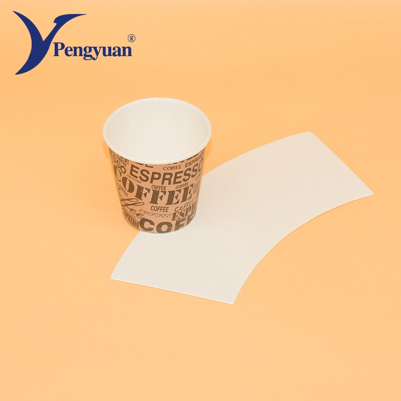 Factory Logo Printing Paper Cup Fan Cup Raw Material