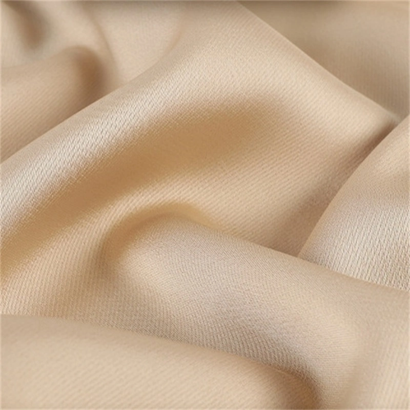 Yigao Textile 100%Polyester Bright Satin Fabric Dress Fabric