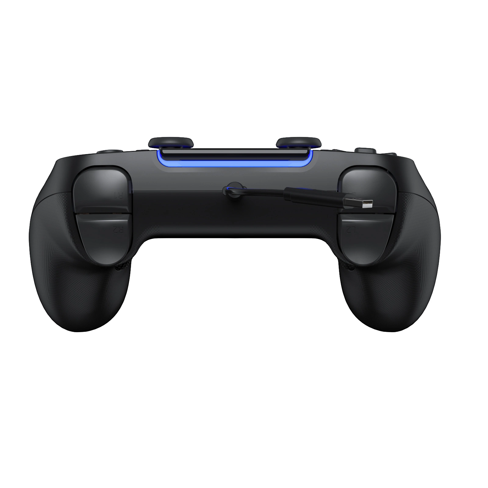 Senze 2023 New PS4 Wireless Controller with Back Button for Remap, PS4 Gamepad with RGB Light