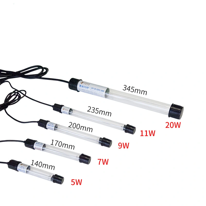 Aquariums 5W UVC Immersible UV Light Germicidal Ultraviolet Tube