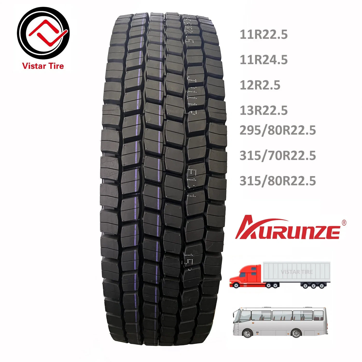 Top Brands Tyres Factory China Double Star/Aeolus/Triangle/Linglong/Advance/Chaoyang/Westlake/Kapsen/Joyland/Haida Tire TBR PCR Neumático OTR neumático radial de camión neumático