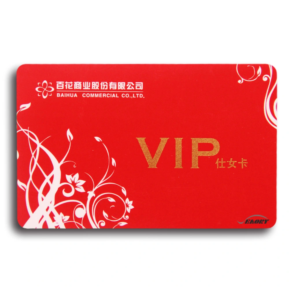 Wholesale/Supplier Factory Price Custom Club Membership Card PVC VIP Card