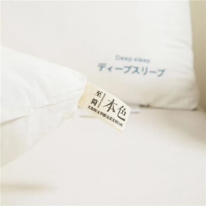 Customerized OEM Pillows Back Sleepers Deep Sleep Cotton Cover