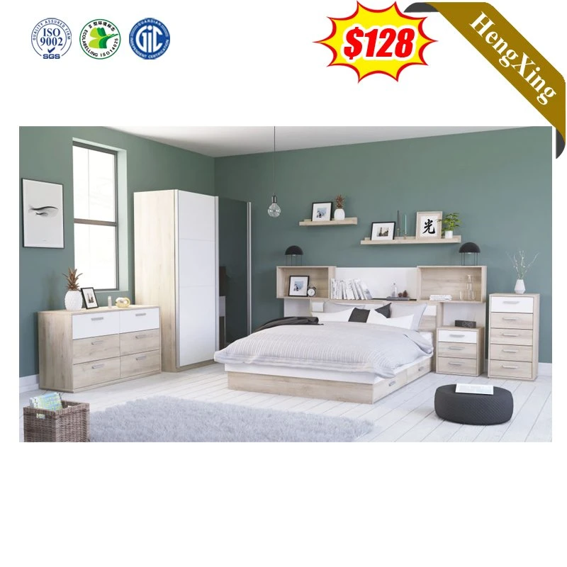 Venda quente massagem cápsula dobrável de madeira sólida Home Mobiliário Quarto Duplo Sofá Cama King-size