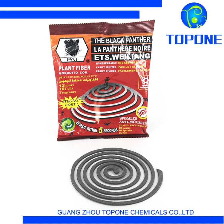 Espiral de OEM de apoyo Anti fibra vegetal de la bobina de repelente de mosquitos