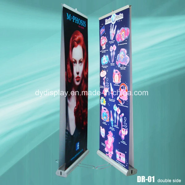 Double Sides Pull up Banner Display Roll up Banner Stand for Trade Show