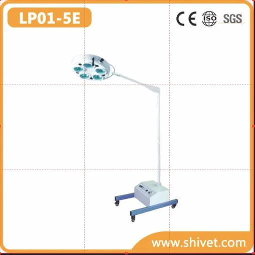 Veterinary Emergency Cold Light Operating Lamp (on stand) (LP01-5E)