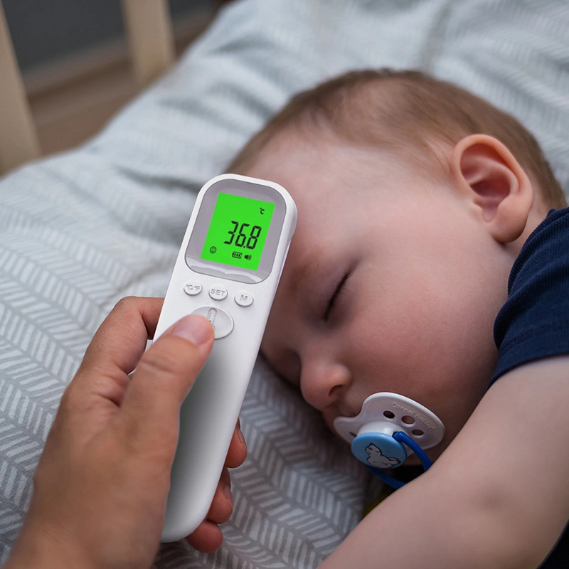 Chine Prix de gros thermomètre infrarouge pour bébé oreille frontal Electronique clinique Thermomètre sans contact