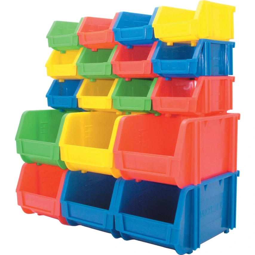 Plastic Storage Container Space-Saving Plastic Tool Case