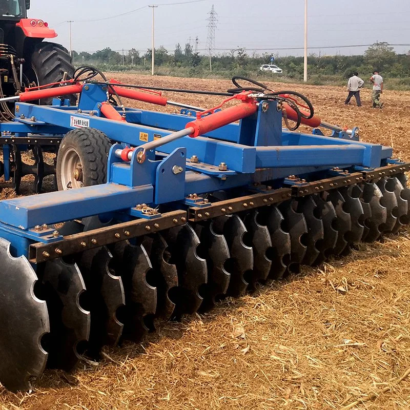 3 puntos de enganche el arado 2/3/4/5/6 arado de discos de arado del tractor agrícola Mini Harrows Maquina