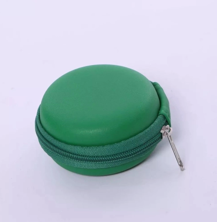 Mini Round Carrying Hard Shell EVA Storage Case for Earphone