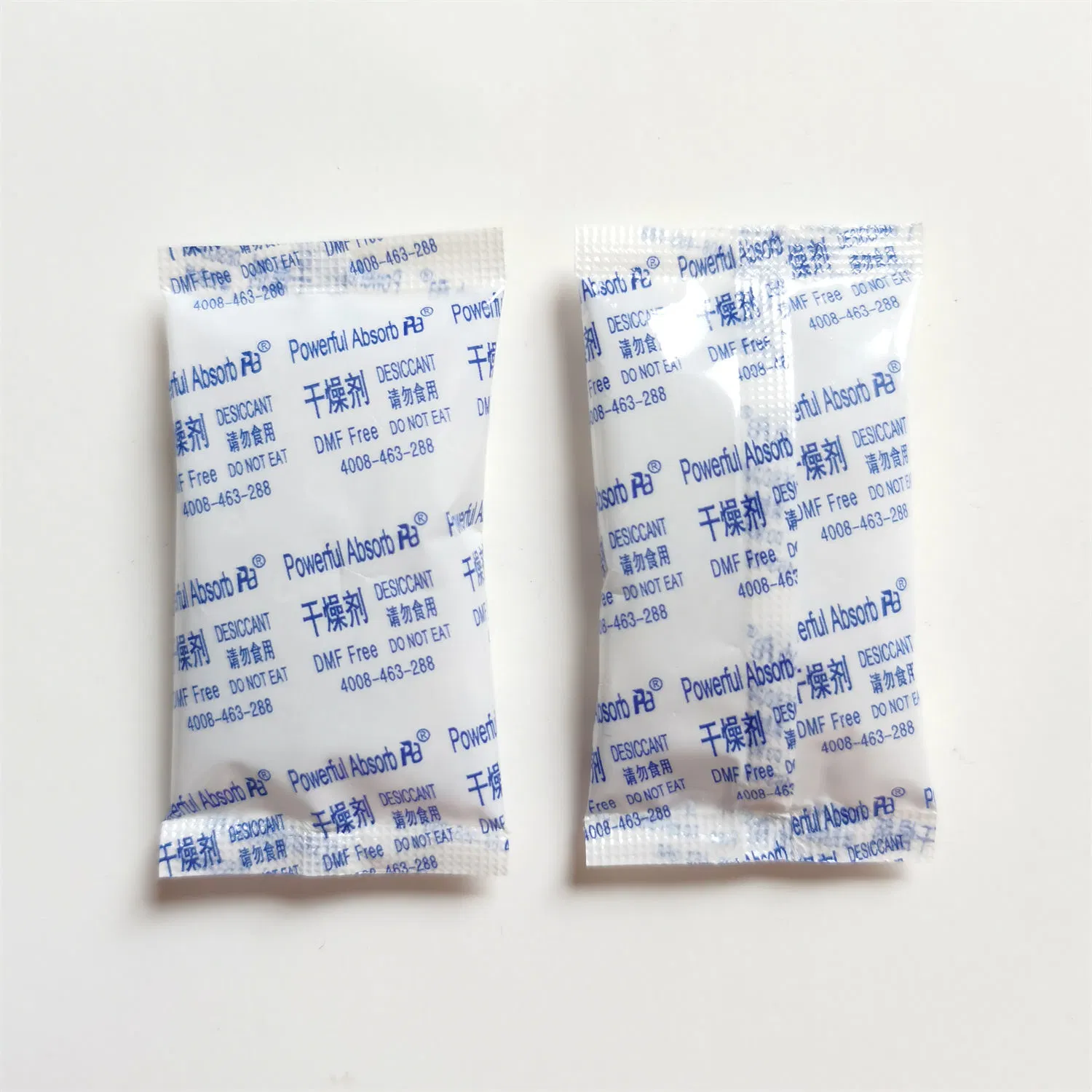 2g White Silica Gel in Plastic OPP Bag for Dried Food Storage