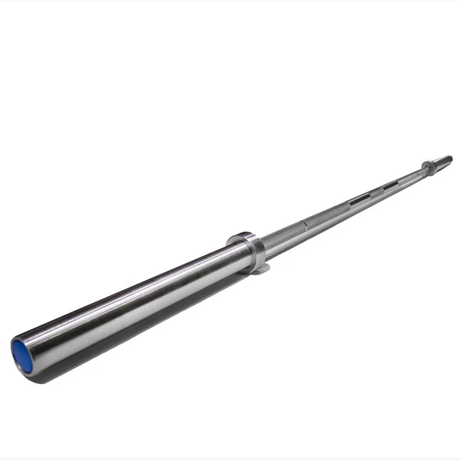 Equipamiento de gimnasio de gama alta de color OEM Powerlifting Bar Oly Barbell Barra de levantamiento de pesas Deporte Gimnasio 2200mm de 20kg teniendo 1500lb el levantamiento de pesas Barbell