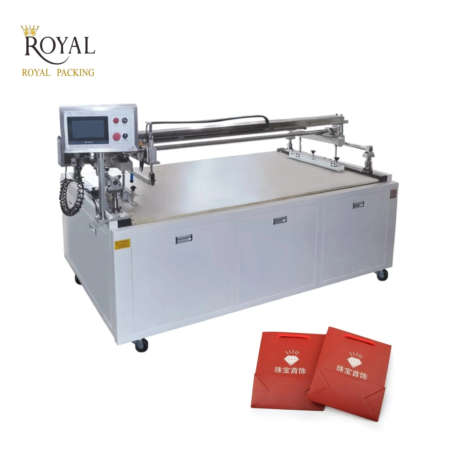 Adhesive Printing Machine Environmental Bag Screen Printing Machine Manual Flat Silk Screen Printers Printing Machine