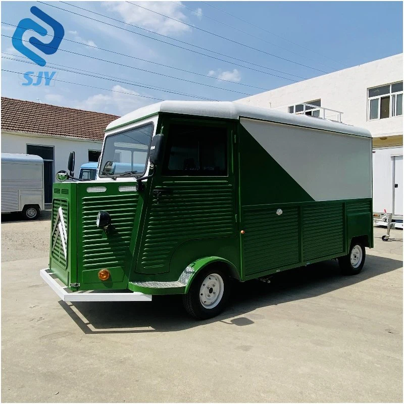 Prix de gros camion d'alimentation Vintage /remorque d'alimentation Vintage /chariot d'alimentation Minibus Citroën Hy d'époque