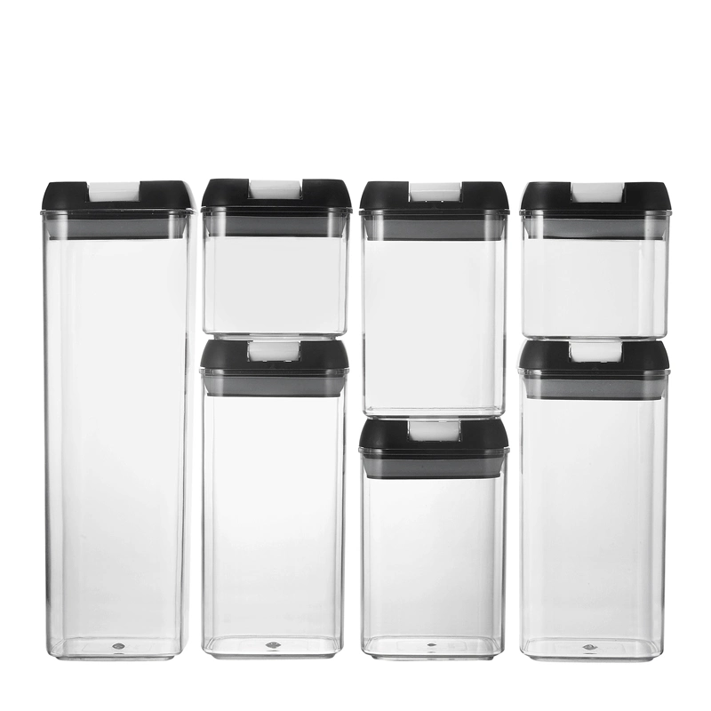 7-Piece Set Airtight Jars (BPA free)