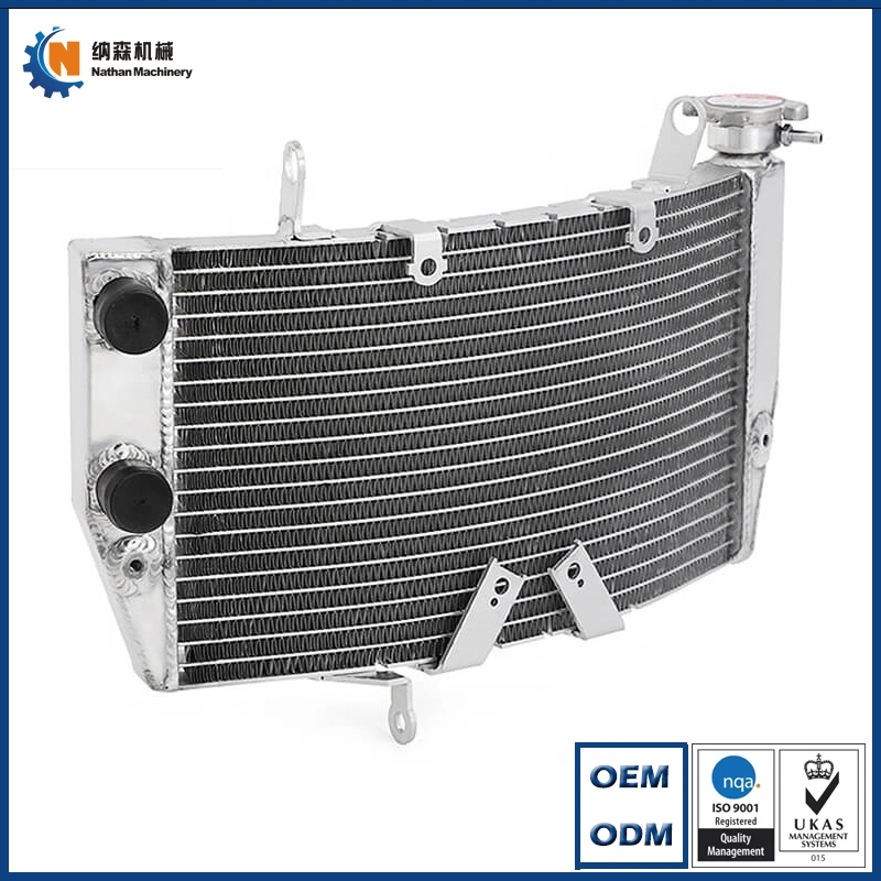 OEM ODM Servicec Aluminum Motorcycle Radiators Water Cooler System for Ducati Panigale Streetfighter Hypermotard Monster